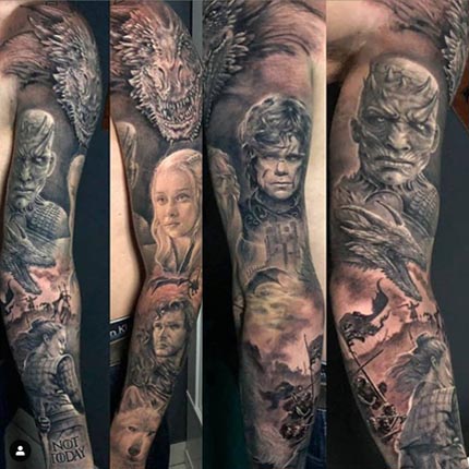 Minha Tatuagem do Game of Thrones (GOT Tattoo)