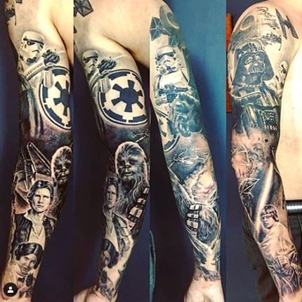 Minha Tatuagem do Star Wars (tattoo)